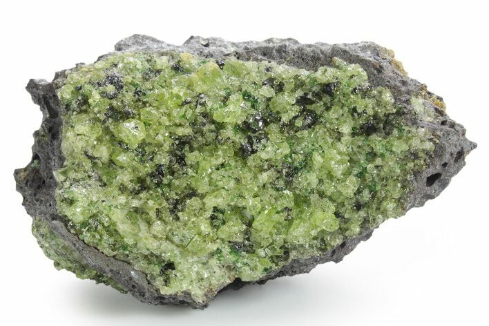 Peridot Crystals in Basalt - Arizona #355047